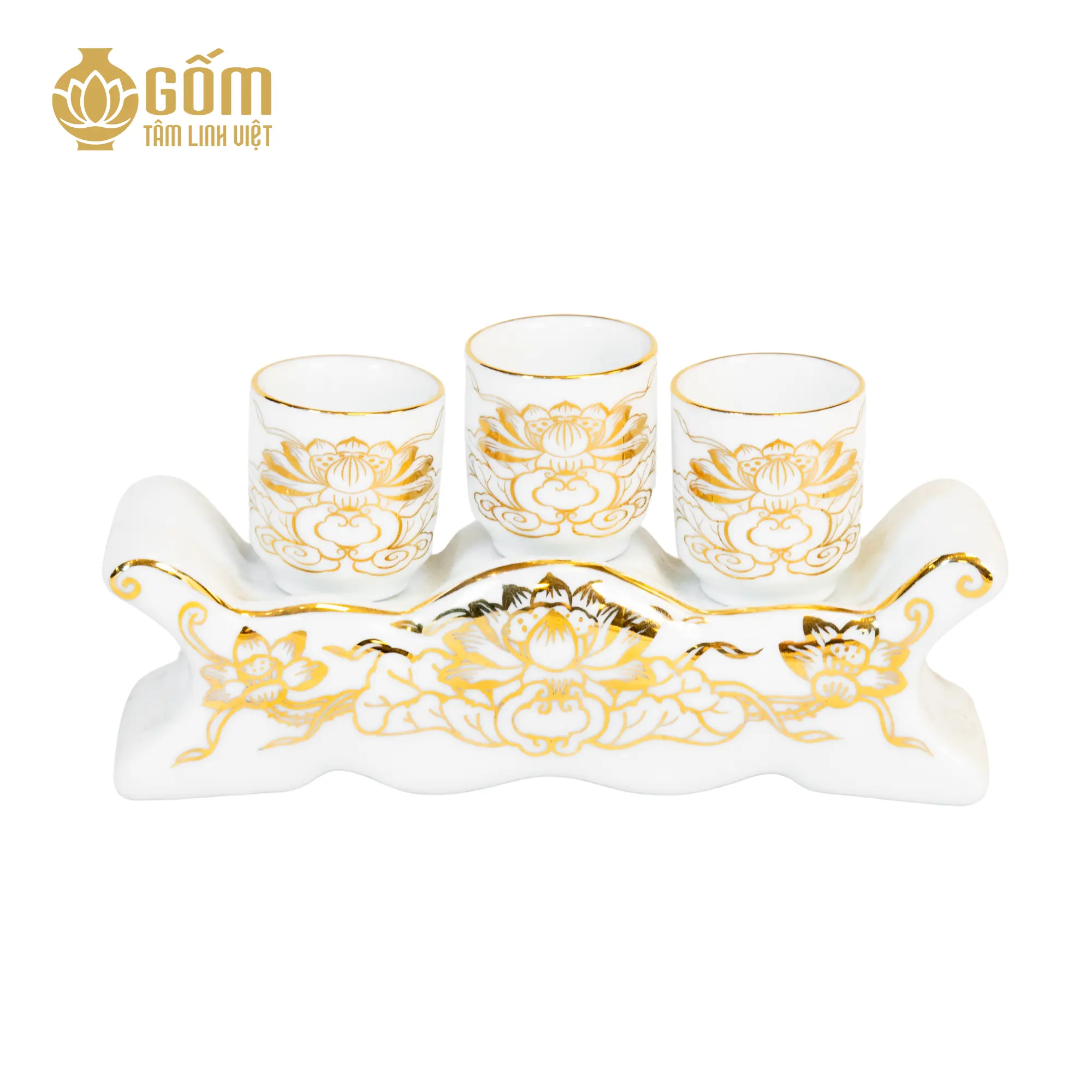 Kỷ Chén Men Bạch Ngọc