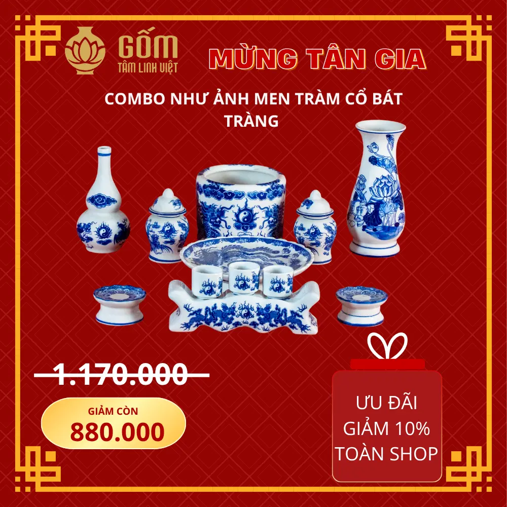 Bộ Đồ Thờ Giá Rẻ