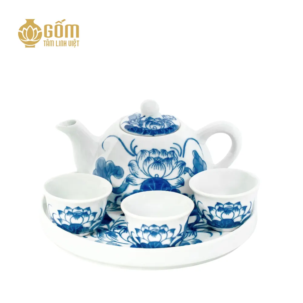 Bộ Trà Thờ Bát Tràng